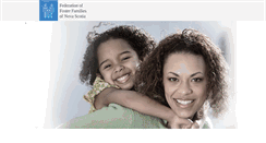 Desktop Screenshot of fosterfamilies.ns.ca